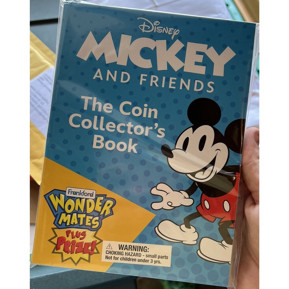 Frankfort Wonder Mates Disney Mickey Friends Chocolate & Coin Surprise Lot of 9